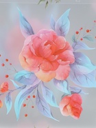 Пакет подарочный прозрачный «Красота», 30×26×12 см  (артикул 10957235)  большой выбор товаров оптом и в розницу по низким ценам с доставкой