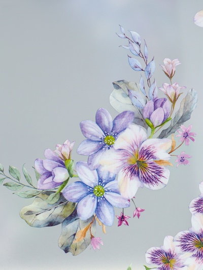 Пакет подарочный прозрачный «Счастье», 30×26×12 см