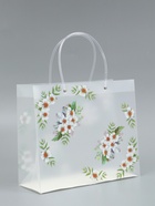 Пакет подарочный прозрачный «Самой лучшей», 30×26×12 см  (артикул 10957237)  большой выбор товаров оптом и в розницу по низким ценам с доставкой