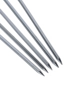 УЦЕНКА Набор шпажек-шампуров для шашлыка, 12 шт., 35 см, рукоять - кольцо 2 см, металлические - Фото 2