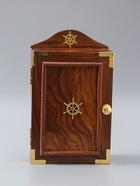 УЦЕНКА Ключница «Штурвал» 18×9×30 см, дерево шишам - Фото 2