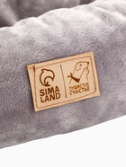 УЦЕНКА Лежанка, 45×35×11 см, серая - Фото 4