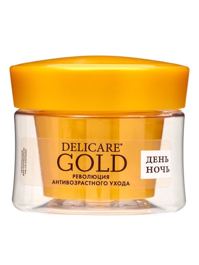 Крем для лица Delicare Gold, день/ночь, 40+, 50 мл