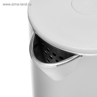 УЦЕНКА Чайник электрический "Добрыня" DO-1245W, пластик, колба металл, 1.8 л, 1800-2200 Вт, белый 54 - Фото 2