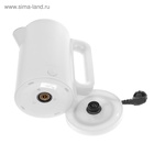УЦЕНКА Чайник электрический "Добрыня" DO-1245W, пластик, колба металл, 1.8 л, 1800-2200 Вт, белый 54 - Фото 6