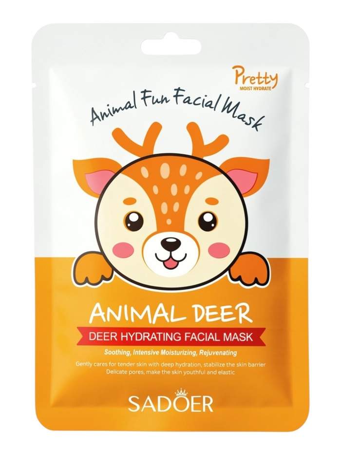 Тканевая маска, увлажняющая «Оленёнок», 25 мл