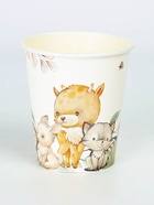 Стакан одноразовый бумажный «Звери», 250 мл  (артикул 10993968)  большой выбор товаров оптом и в розницу по низким ценам с доставкой