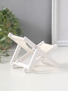 Фигурка дерево «Стул пляжный со штурвалом», 9×1×15.5 см  (артикул 10962658)  большой выбор товаров оптом и в розницу по низким ценам с доставкой