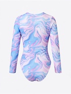 Купальник слитный женский SPF MINAKU, стрейч-сетка, размер 40 (XS), принт минералы 10935566