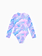 Купальник слитный женский SPF MINAKU, стрейтч-сетка, размер 42 (S), принт минералы 10935567