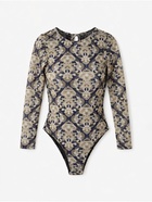 Купальник слитный женский SPF MINAKU, стрейч-сетка, размер 46 (L), принт золотой  (артикул 10935574)  большой выбор товаров оптом и в розницу по низким ценам с доставкой