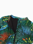 Купальник слитный женский SPF MINAKU, стрейч-сетка, размер 44 (M), принт тропики - Фото 3