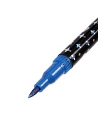 Фломастеры 12 штук, 24 цвета, с блёстками, двусторонние, в пластиковой коробке - Фото 5