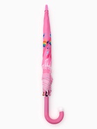 Зонт - трость детский «Слоник», полуавтоматический, R=43/50 см, розовый - Фото 5