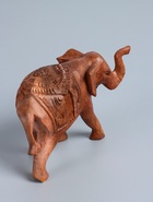 УЦЕНКА Сувенир дерево "Слон резной" 20х8х16 см - Фото 4