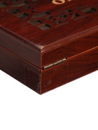 УЦЕНКА Домино настольная игра «Резное», 28 шт., костяшка 5×2.5 см, 12×20 см - Фото 6