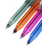 УЦЕНКА Ручка шариковая СТИРАЕМЫЕ ЧЕРНИЛА 0.5 мм стержень синий, корпус МИКС (штрихкод на шт.) - Фото 2