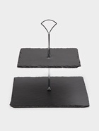 УЦЕНКА Этажерка для фруктов и десертов Valley, 25/20×28 см, сланец - Фото 2