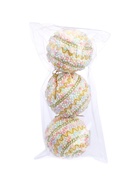 УЦЕНКА Набор шаров пластик d=8 см, 3 шт. «Абель галант» колор - Фото 2