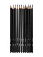 Набор карандашей чернографитных, Calligrata TOP, 11 штук: 14 В, 12 В, 10 В, 8 В, 6 В, 5 В, 4 В, 3 В, Н, 2Н, 4Н - фото 122245661