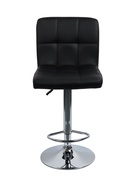 Комплект барных стульев «Клик Мебель», с подъёмным механизмом, искусственная кожа, цвет чёрный, 2 шт. - Фото 2