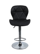 Комплект барных стульев «Клик Мебель», с подъёмным механизмом, с прострочкой, искусственная кожа, цвет чёрный, 2 шт. - Фото 2