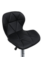 Комплект барных стульев «Клик Мебель», с подъёмным механизмом, с прострочкой, искусственная кожа, цвет чёрный, 2 шт. - Фото 5