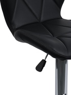 Комплект барных стульев «Клик Мебель», с подъёмным механизмом, с прострочкой, искусственная кожа, цвет чёрный, 2 шт. - Фото 7