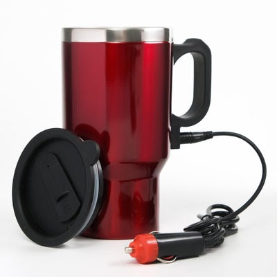 УЦЕНКА Термокружка, 450 мл, Автомобильная "Мастер К", сохраняет тепло 4 ч, 16 х 8.5 см