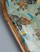 УЦЕНКА Набор розеток на подносе "Мудрый слон" (3 шт) дерево манго 33,5х13х6,5 см - Фото 3