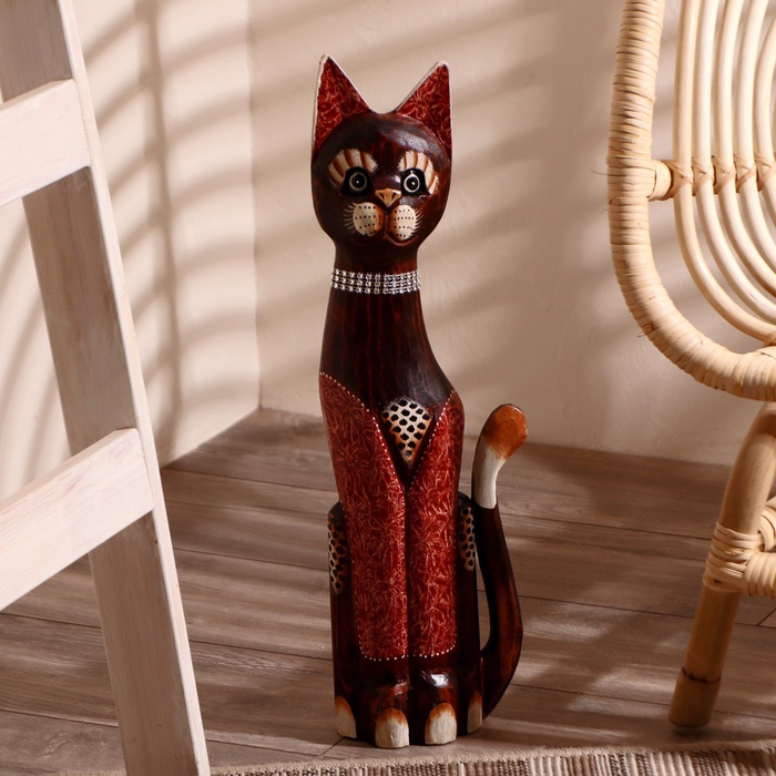 УЦЕНКА Сувенир дерево "Кошка" 50 см - Фото 1