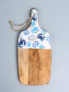 УЦЕНКА Доска разделочная прямоугольная «Крабы» дерево манго 41×18 см - Фото 2