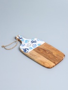 УЦЕНКА Доска разделочная прямоугольная «Крабы» дерево манго 41×18 см - Фото 3