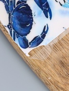 УЦЕНКА Доска разделочная прямоугольная «Крабы» дерево манго 41×18 см - Фото 5