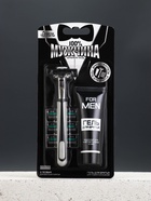 Подарочный набор «100% Мужчина», станок для бритья, 3 сменные головки, гель для бритья, Чистое счастье - Фото 8