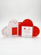 Адвент для влюбленных со сладостями, 12 окошек - Фото 2