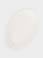 Блюдо сервировочное Garden rose, 30.5×19.5×2 см, керамика, белое - Фото 3