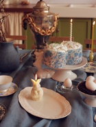 Блюдо сервировочное Garden rose, 30.5×19.5×2 см, керамика, белое - Фото 7