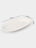 Блюдо сервировочное «Сьюзен», 35×20×3 см, керамика, белое  (артикул 10938765)  большой выбор товаров оптом и в розницу по низким ценам с доставкой