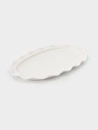 Блюдо сервировочное Breeze, 30.5×19×2 см, керамика, белое  (артикул 10938778)  большой выбор товаров оптом и в розницу по низким ценам с доставкой