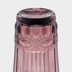 УЦЕНКА Набор стаканов 6 шт "Ла-Манш" 350 мл 8х8х12,5 см, розовый - Фото 4