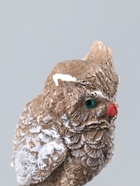 УЦЕНКА Фигура "Сова на книгах" коричневая, 14х6х6см - Фото 6