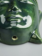 УЦЕНКА Маска «Будда» на подставке, керамика, цв. зелёный, 14×14×26 см - Фото 6