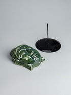 УЦЕНКА Маска «Будда» на подставке, керамика, цв. зелёный, 14×14×26 см - Фото 9
