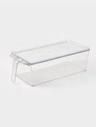 УЦЕНКА Контейнер для холодильника с крышкой и ручкой 32х14,5х10 см, цвет прозрачный - Фото 2