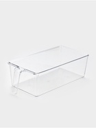 УЦЕНКА Контейнер для холодильника с крышкой и ручкой 32×14.5×10 см, цвет прозрачный - Фото 2