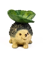 Садовая фигура из полистоуна «Ёжик с листом», 21×13×16 см  (артикул 10989988)  большой выбор товаров оптом и в розницу по низким ценам с доставкой