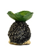 Садовая фигура из полистоуна «Ёжик с листом», 21×13×16 см  (артикул 10989988)  большой выбор товаров оптом и в розницу по низким ценам с доставкой