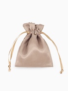 УЦЕНКА Набор подарочных атласных мешочков 48 шт. 7×9 см, серо-коричневая - Фото 1