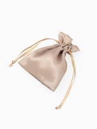 УЦЕНКА Набор подарочных атласных мешочков 48 шт. 7×9 см, серо-коричневая - Фото 3